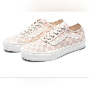 Vans Women's Blush Checkered Sneakers